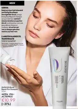 Oriflame Duologi bond Repair Pre-Shampoo aanbieding
