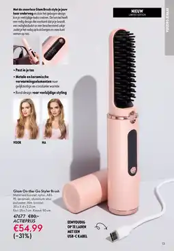 Oriflame Glam On-the-Go Styler Brush aanbieding