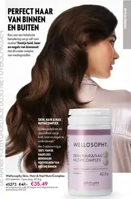 Oriflame Wellosophy Skin, Hair & Nail NutriComplex aanbieding