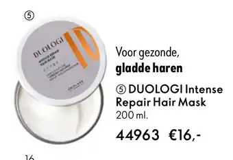 Oriflame DUOLOGI Intense Repair Hair Mask aanbieding