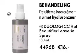 Oriflame DUOLOGI CC Hair Beautifier Leave in Spray aanbieding