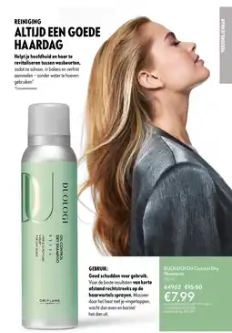 Oriflame DUOLOGI Oil Control Dry Shampoo aanbieding