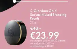 Oriflame Giordani Gold Serum Infused Bronzing Pearls aanbieding
