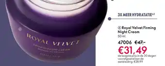 Oriflame Royal Velvet Firming Night Cream aanbieding
