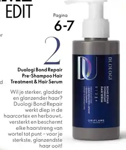 Oriflame Duologi Bond Repair Pre-Shampoo Hair Treatment & Hair Serum aanbieding