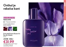 Oriflame Every Me Drama Queen Iris Eau de Toilette aanbieding