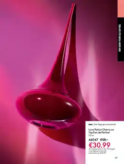 Oriflame Love Potion Cherry on Top Eau de Parfum aanbieding