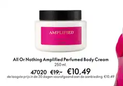 Oriflame All Or Nothing Amplified Perfumed Body Cream aanbieding