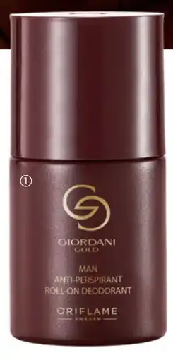 Oriflame Giordani Gold Man Anti-perspirant Roll-On Deodorant aanbieding