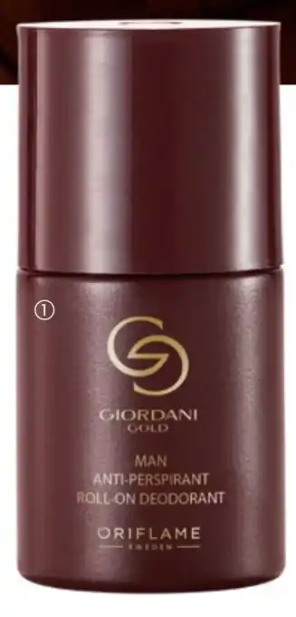 Oriflame Giordani Gold Man Anti-perspirant Roll-On Deodorant aanbieding