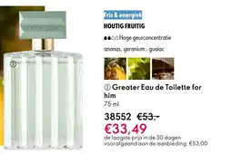Oriflame Greater Eau de Toilette for him aanbieding