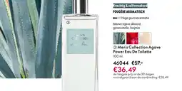 Oriflame Men's Collection Agave Power Eau De Toilette aanbieding