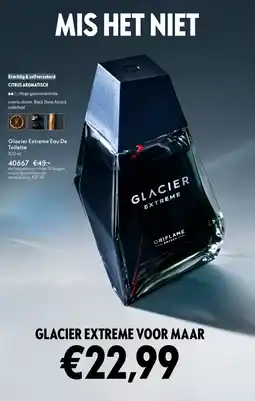 Oriflame Glacier Extreme Eau De Toilette aanbieding