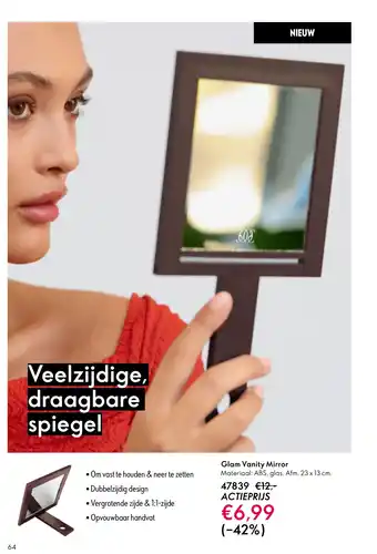 Oriflame Glam Vanity Mirror aanbieding