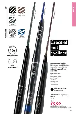 Oriflame THE ONE High Impact Eye Pencil aanbieding