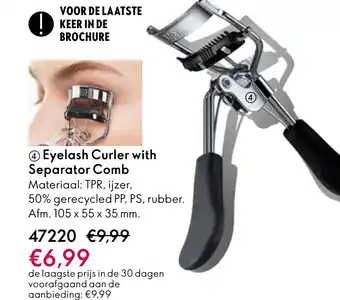 Oriflame Eyelash Curler with Separator Comb aanbieding