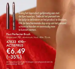 Oriflame Pout Perfecter Brush aanbieding