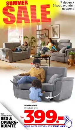 Seats and Sofas BENITO 2-zits aanbieding