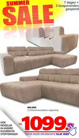Seats and Sofas BOLANO aanbieding