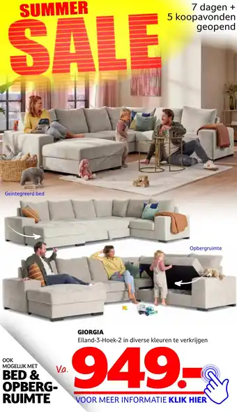 Seats and Sofas GIORGIA aanbieding