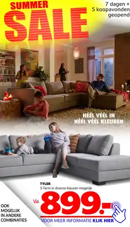 Seats and Sofas TYLER aanbieding