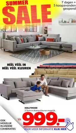Seats and Sofas HOLLYWOOD aanbieding