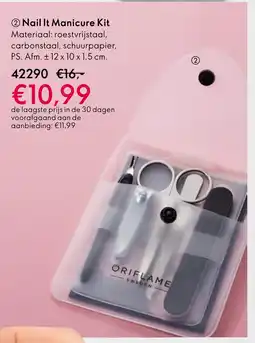 Oriflame Nail It Manicure Kit aanbieding