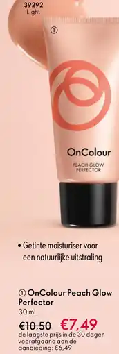 Oriflame OnColour Peach Glow Perfector aanbieding