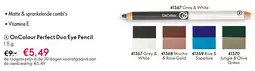 Oriflame On Colour Perfect Duo Eye Pencil aanbieding