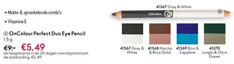 Oriflame On Colour Perfect Duo Eye Pencil aanbieding
