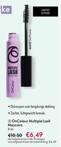 Oriflame On Colour Multiple Lash Mascara aanbieding