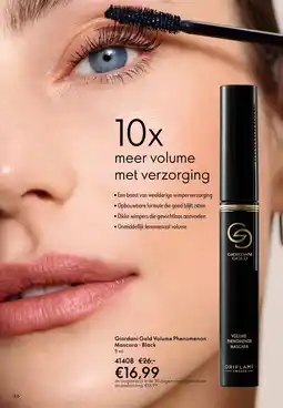 Oriflame Giordani Gold Volume Phenomenon Mascara Black aanbieding