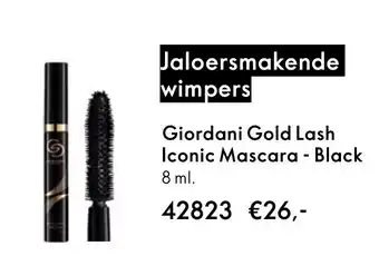 Oriflame Giordani Gold Lash Iconic Mascara Black aanbieding