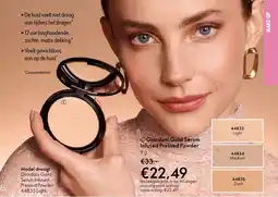 Oriflame Giordani Gold Serum Infused Pressed Powder aanbieding