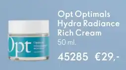 Oriflame Opt Optimals Hydra Radiance aanbieding
