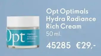 Oriflame Opt Optimals Hydra Radiance aanbieding
