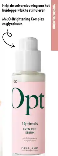 Oriflame Opt Optimals Even Out Serum aanbieding