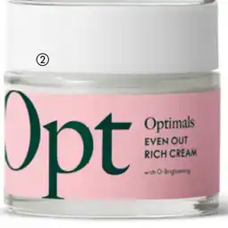 Oriflame Opt Optimals Even Out Rich Cream aanbieding