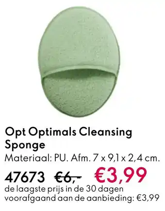 Oriflame Opt Optimals Cleansing Sponge aanbieding
