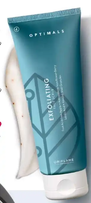 Oriflame Optimals Exfoliating Face Scrub aanbieding