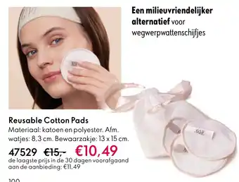 Oriflame Reusable Cotton Pads aanbieding