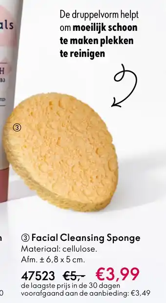 Oriflame Facial Cleansing Sponge aanbieding