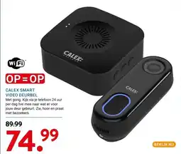 Kluswijs CALEX SMART VIDEO DEURBEL aanbieding