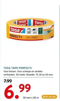 Kluswijs TESA TAPE PERFECT+ aanbieding