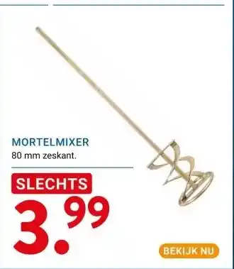 Kluswijs MORTELMIXER aanbieding