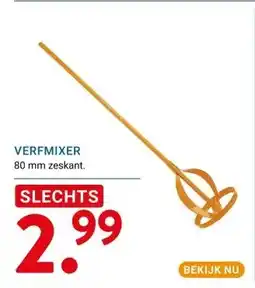 Kluswijs VERFMIXER aanbieding
