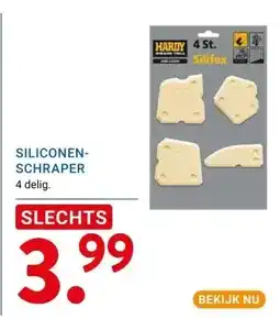 Kluswijs SILICONEN- SCHRAPER aanbieding