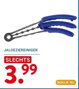 Kluswijs JALOEZIEREINIGER aanbieding