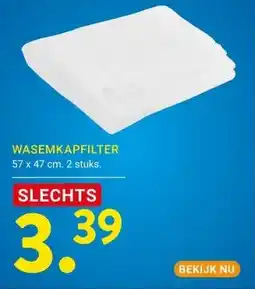 Kluswijs WASEMKAPFILTER aanbieding