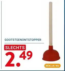 Kluswijs GOOTSTEENONTSTOPPER aanbieding